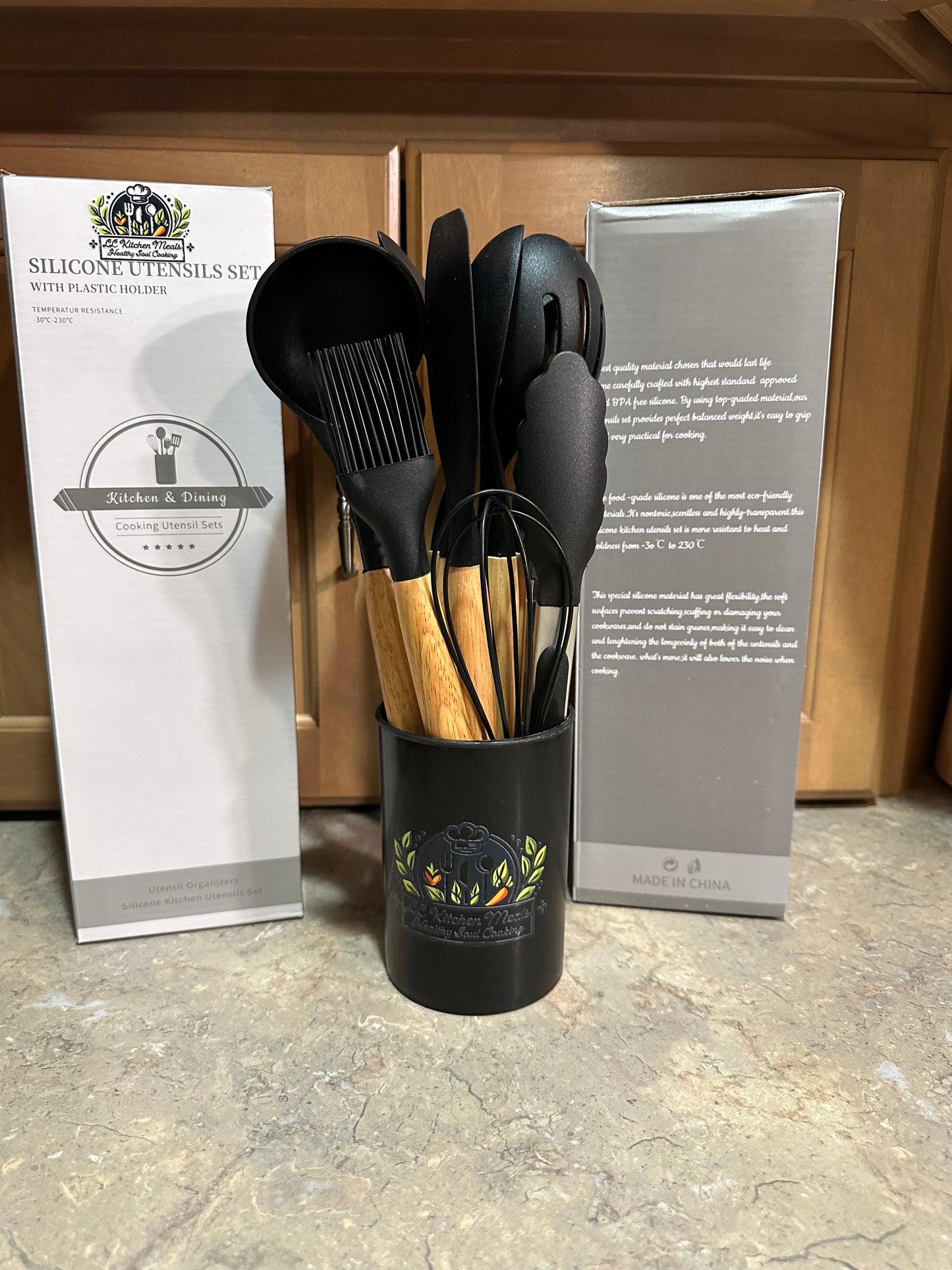12 Piece Silicone Utensil Set