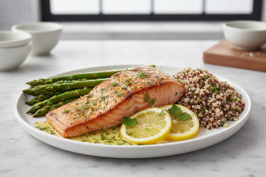 Healthy Lemon Herb Salmon with LL Lemon Soul Seasoning