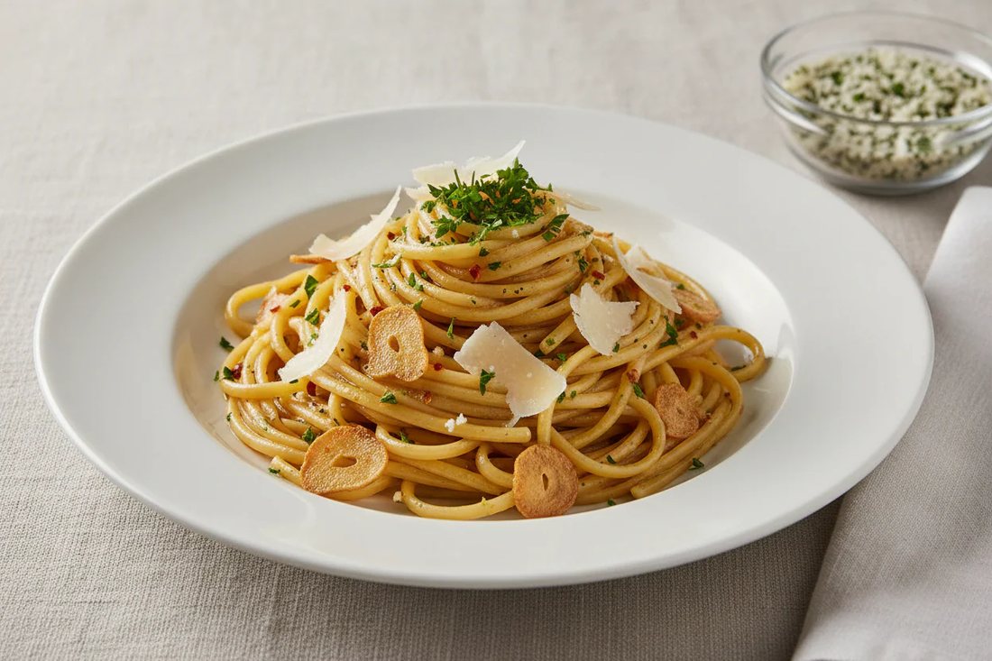 Italian Garlic Pasta with LL Italian Soul™ & Garlic Soul Seasoning