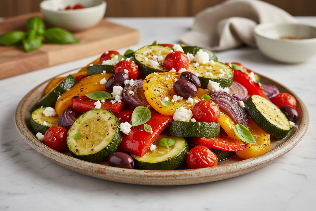 Mediterranean Roasted Vegetables with LL Garlic Soul Seasoning