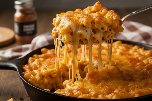 Soul Food Mac & Cheese with Heart and Soul Seasoning