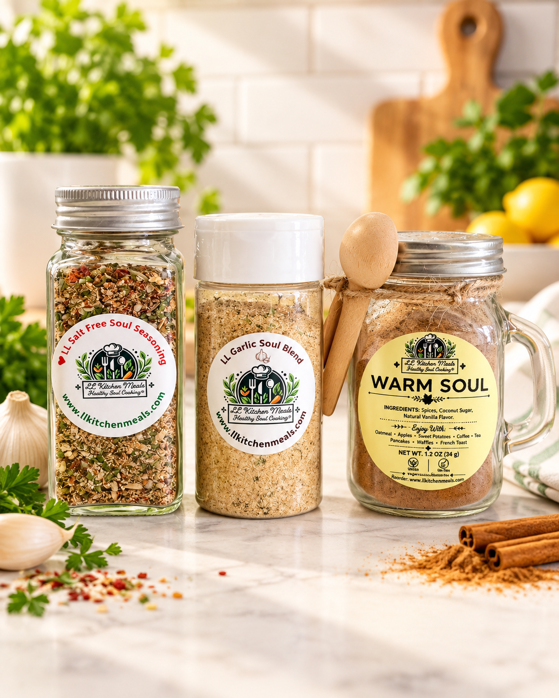 Complete Sodium-Free Seasoning Trio