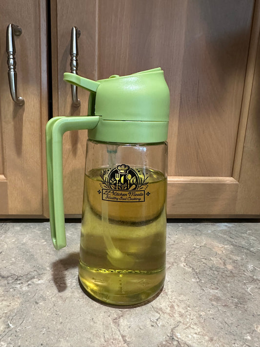 Oil Sprayable and Pourer Bottle