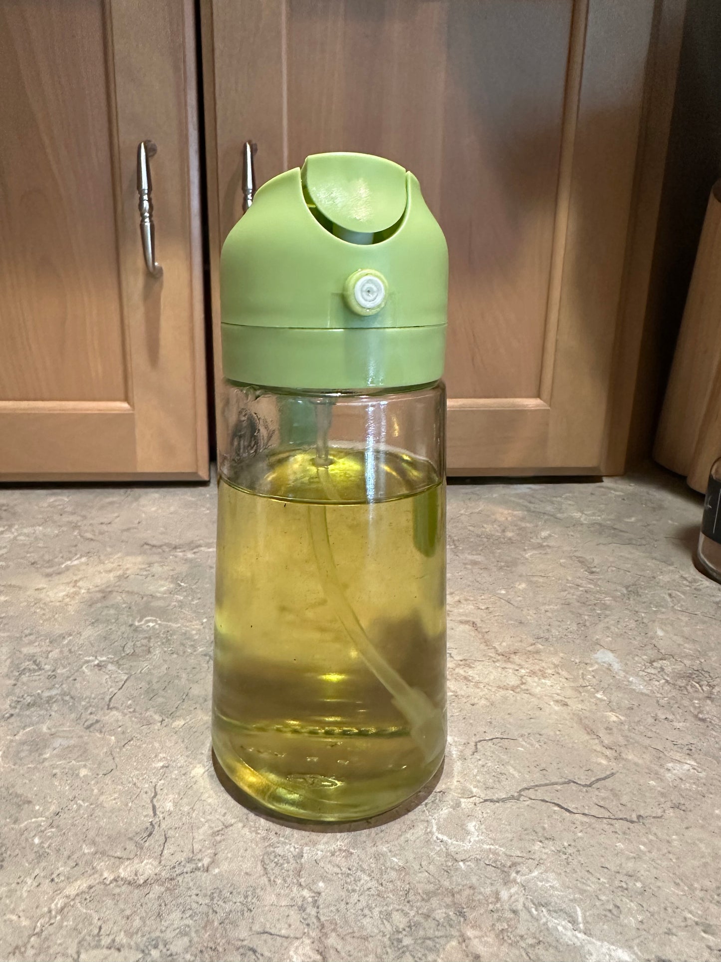 Oil Sprayable and Pourer Bottle