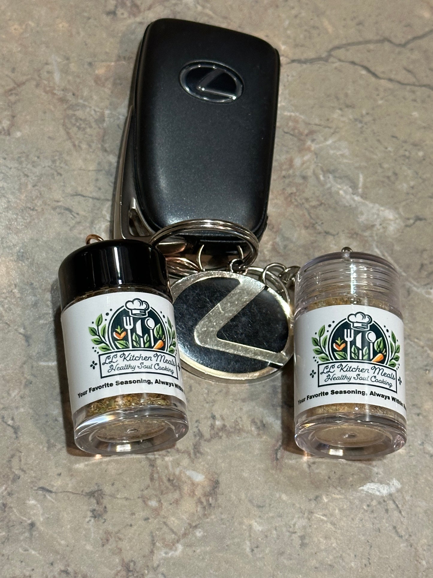 LL Mini Spice Keychain-Your Flavor on the Go!