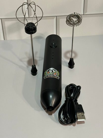 LL Kitchen Meals™ Electric Milk Frother with Bonus Egg Whisk