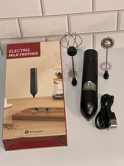 LL Kitchen Meals™ Electric Milk Frother with Bonus Egg Whisk