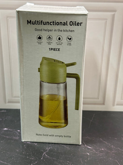 Oil Sprayable and Pourer Bottle