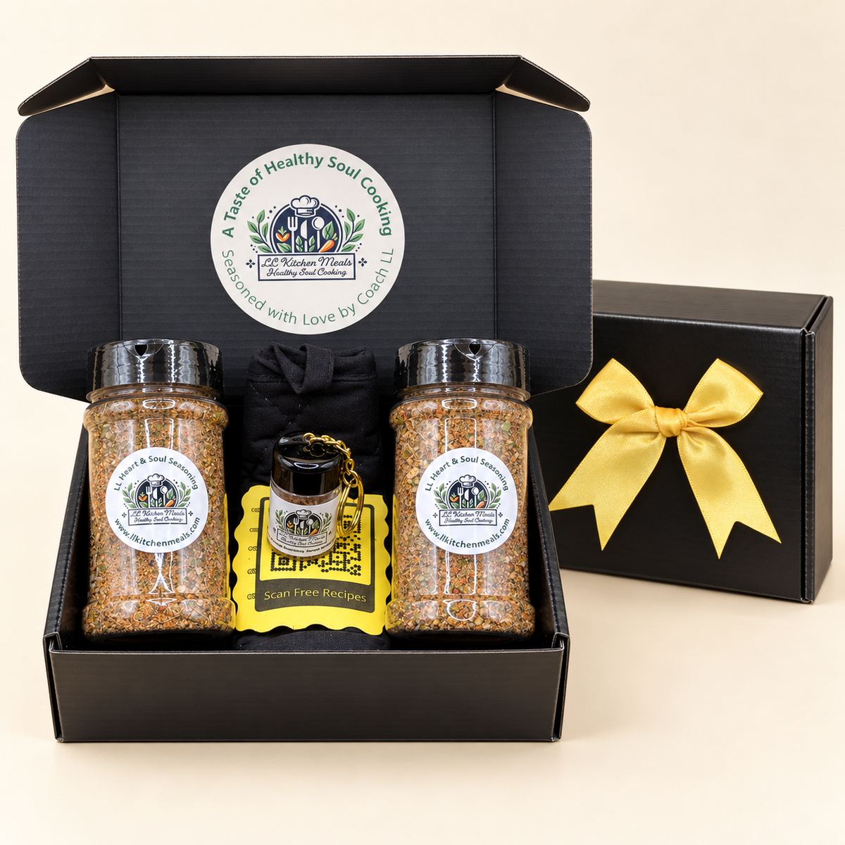LL Kitchen Meals Seasoning Gift Boxes - Signature and Soulful Duo Sets