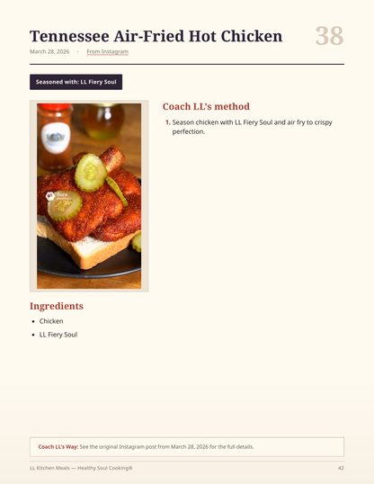 LL Kitchen Meals Recipe Book — Free Download