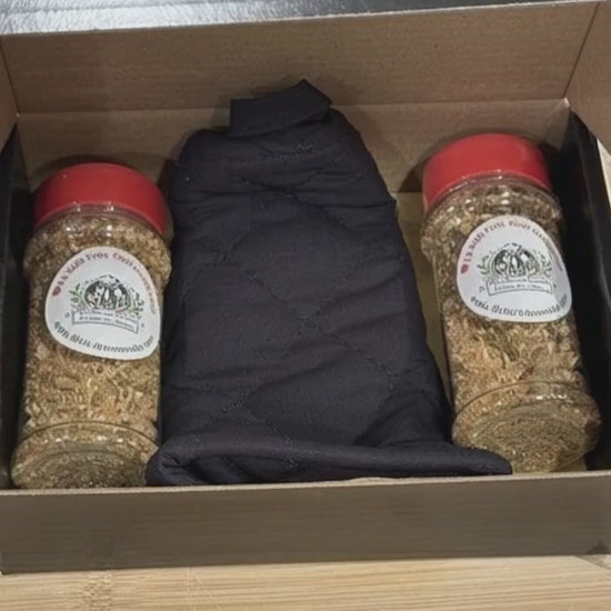 Video of GPop loving salt free seasoning from son