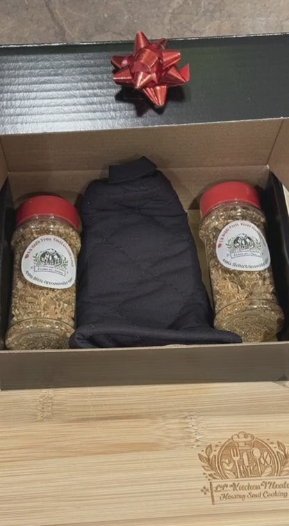 Video of GPop loving salt free seasoning from son