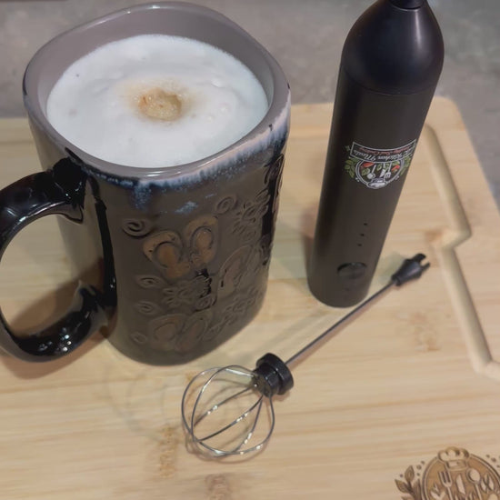 Milk Frother with bonus whisk